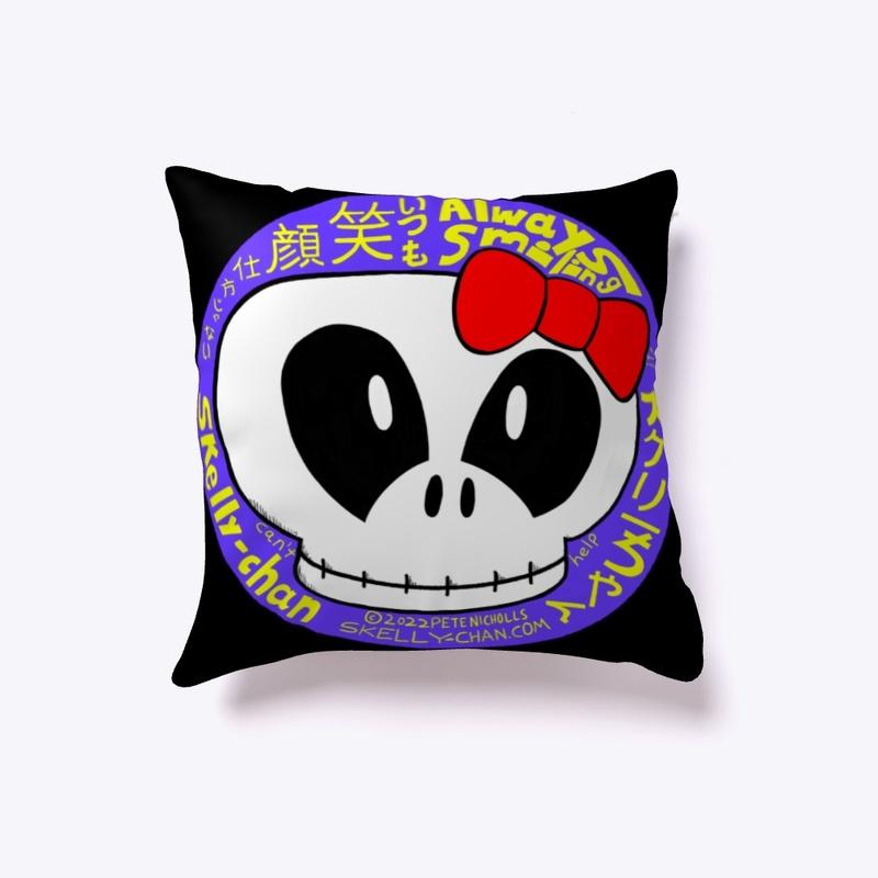 Skelly-chan Always Smiling (purple)